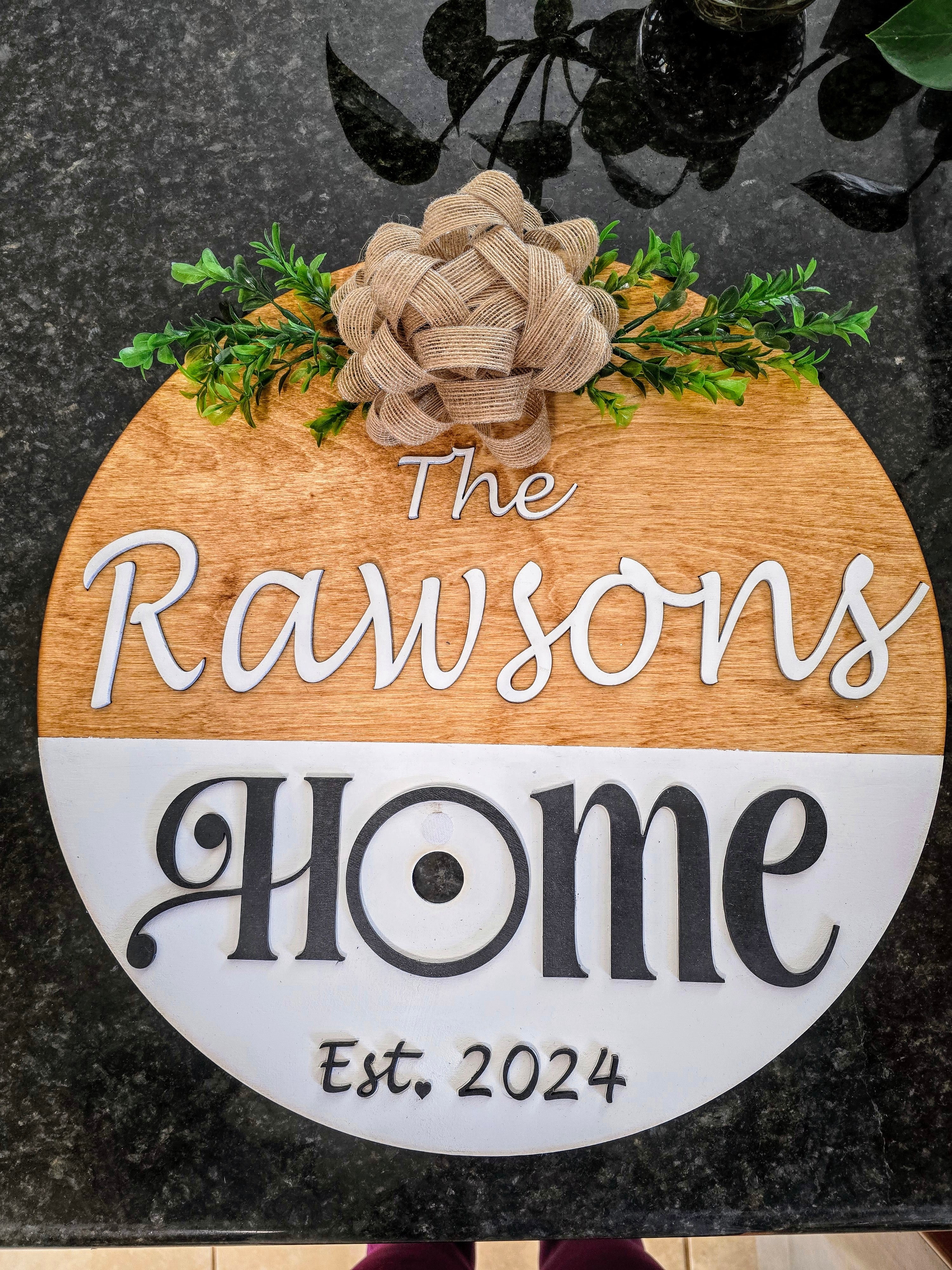 Welcome to our Home Round & CUSTOM Round