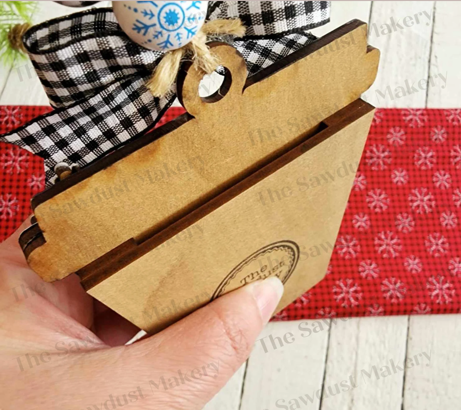Valentine Ornaments (optional gift card holder)