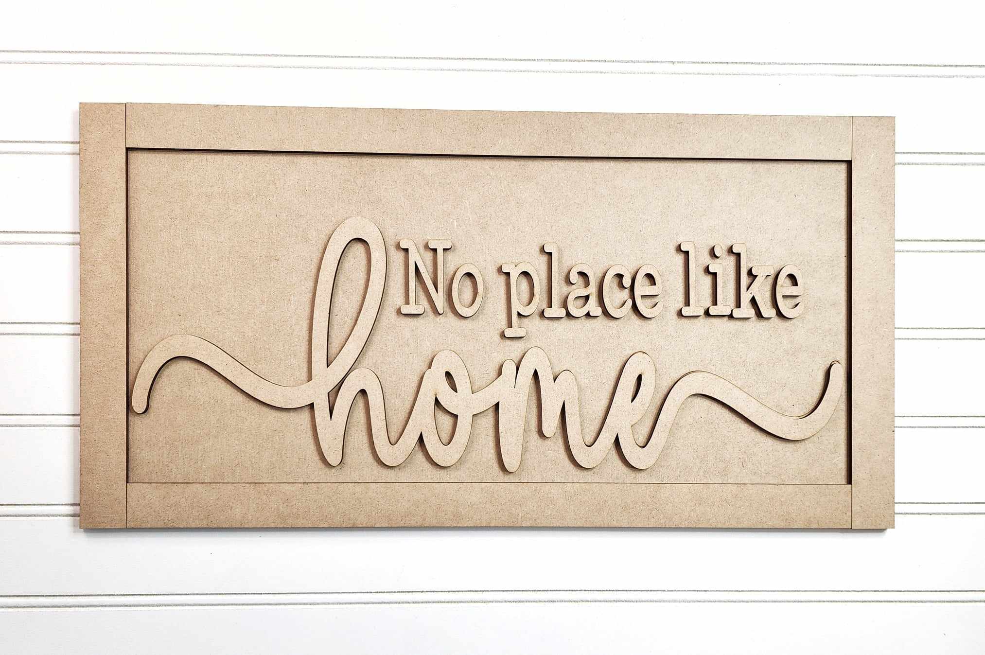 No Place Like Home Hanger or Shelf Sitter- Paint Party Kit
