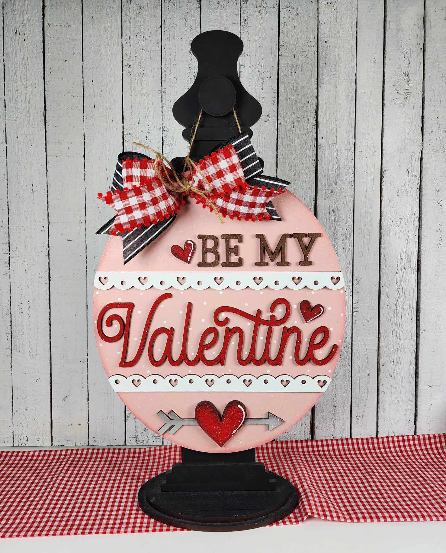 Be My Valentine Oval Hanger