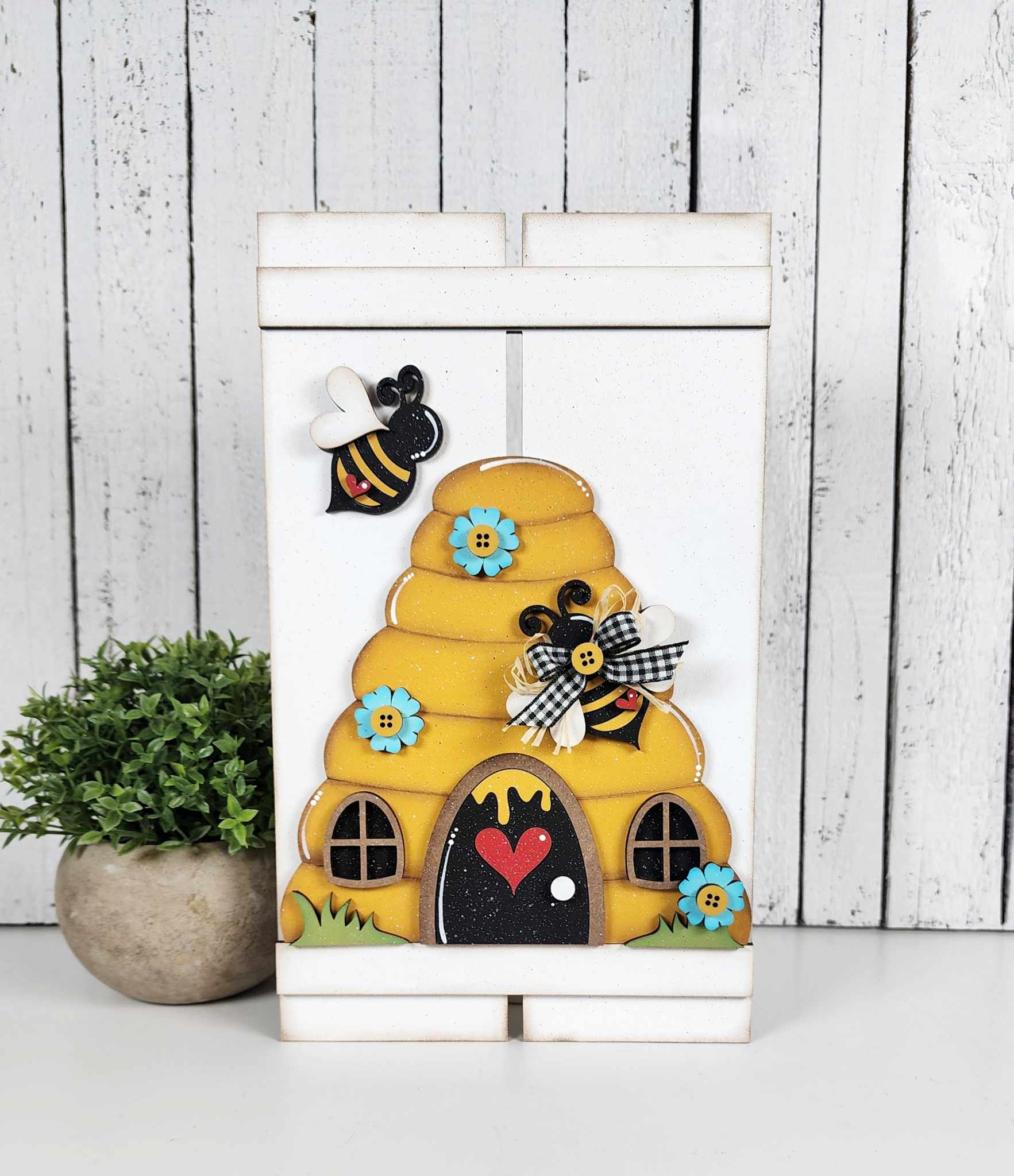 Bee Hive Pallet Hanger- DIY Blank