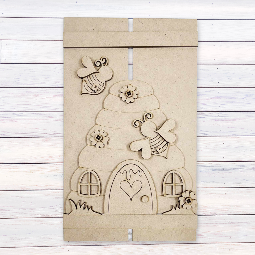 Bee Hive Pallet Hanger- DIY Blank