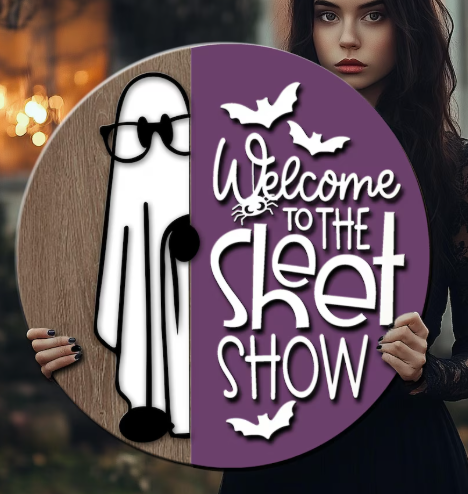 Sheet Show Round- DIY Blank