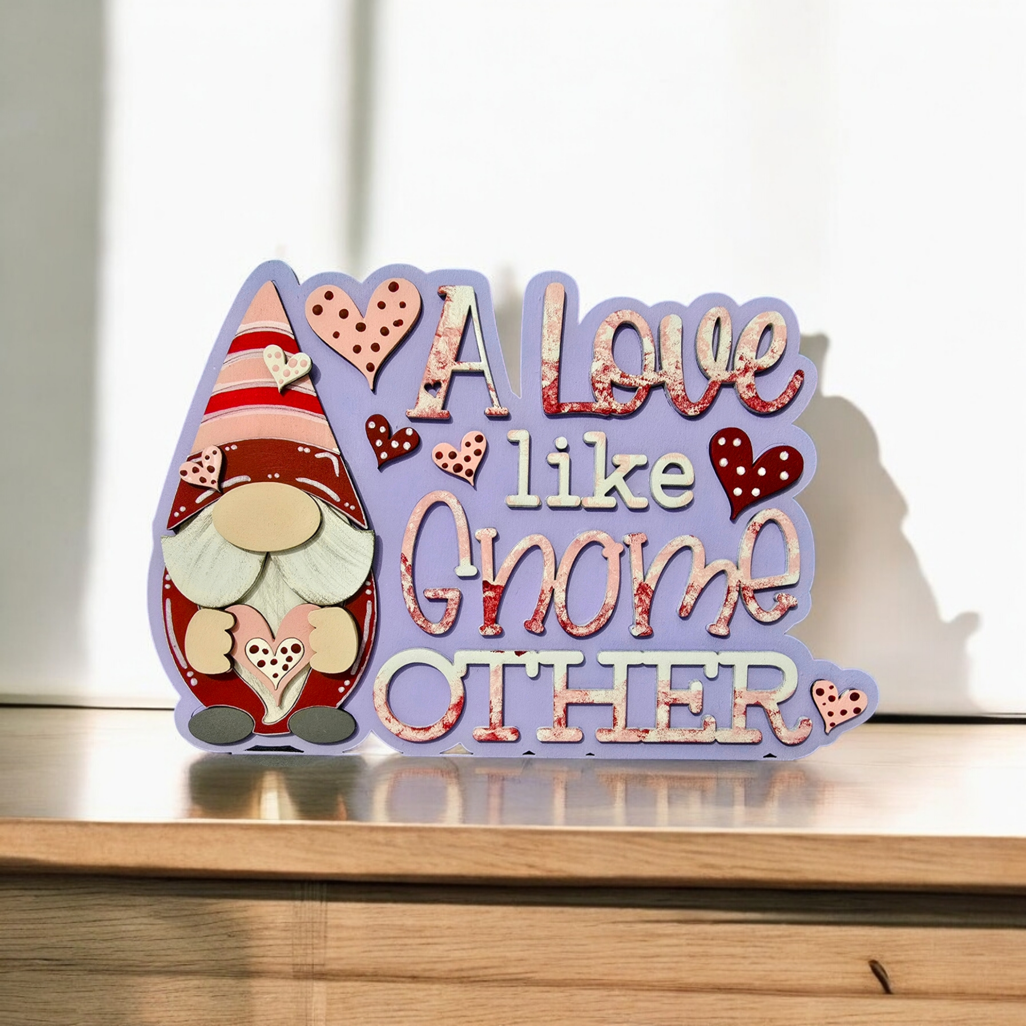 Love Like Gnome Other Shelf Sitter