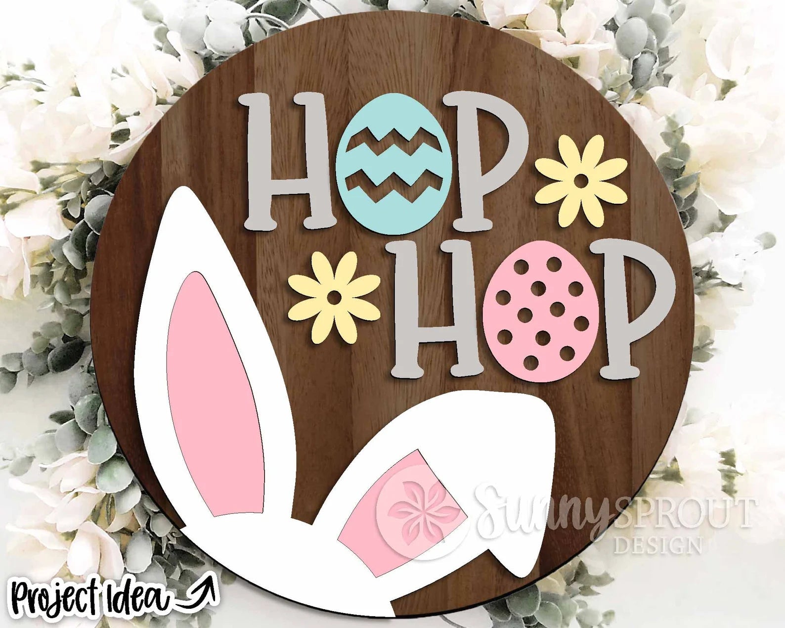 Hop Hop Round - DIY Blank