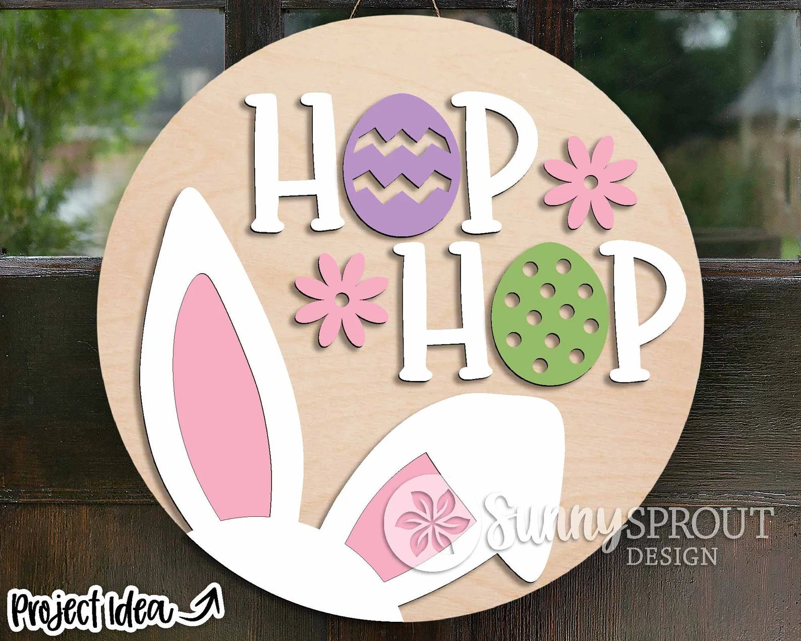 Hop Hop Round - DIY Blank