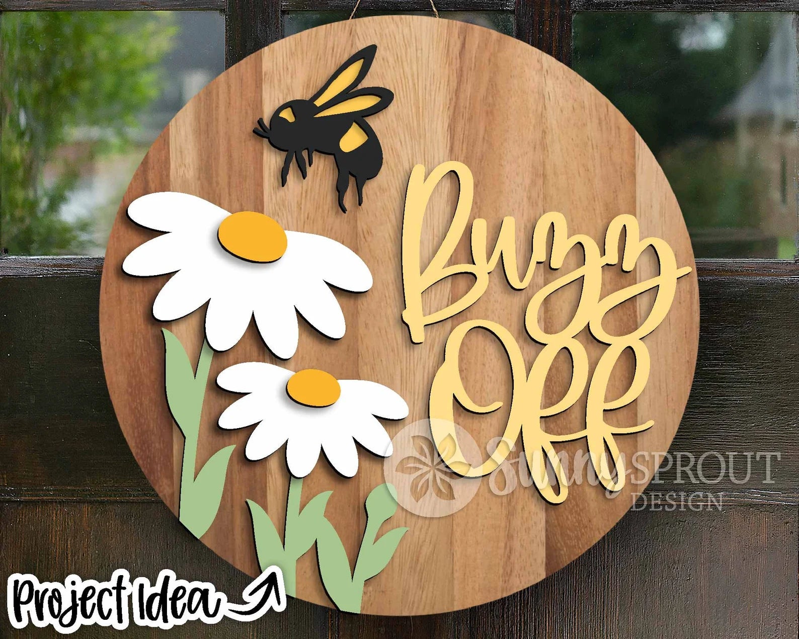 Buzz Off Round - DIY Blank
