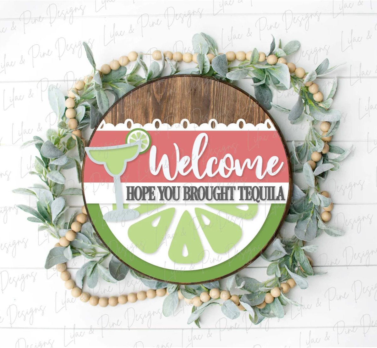 Hope You Brought Tequila Round- DIY Blank