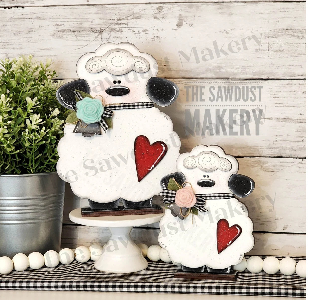 Easter Lamb Set - DIY Blank