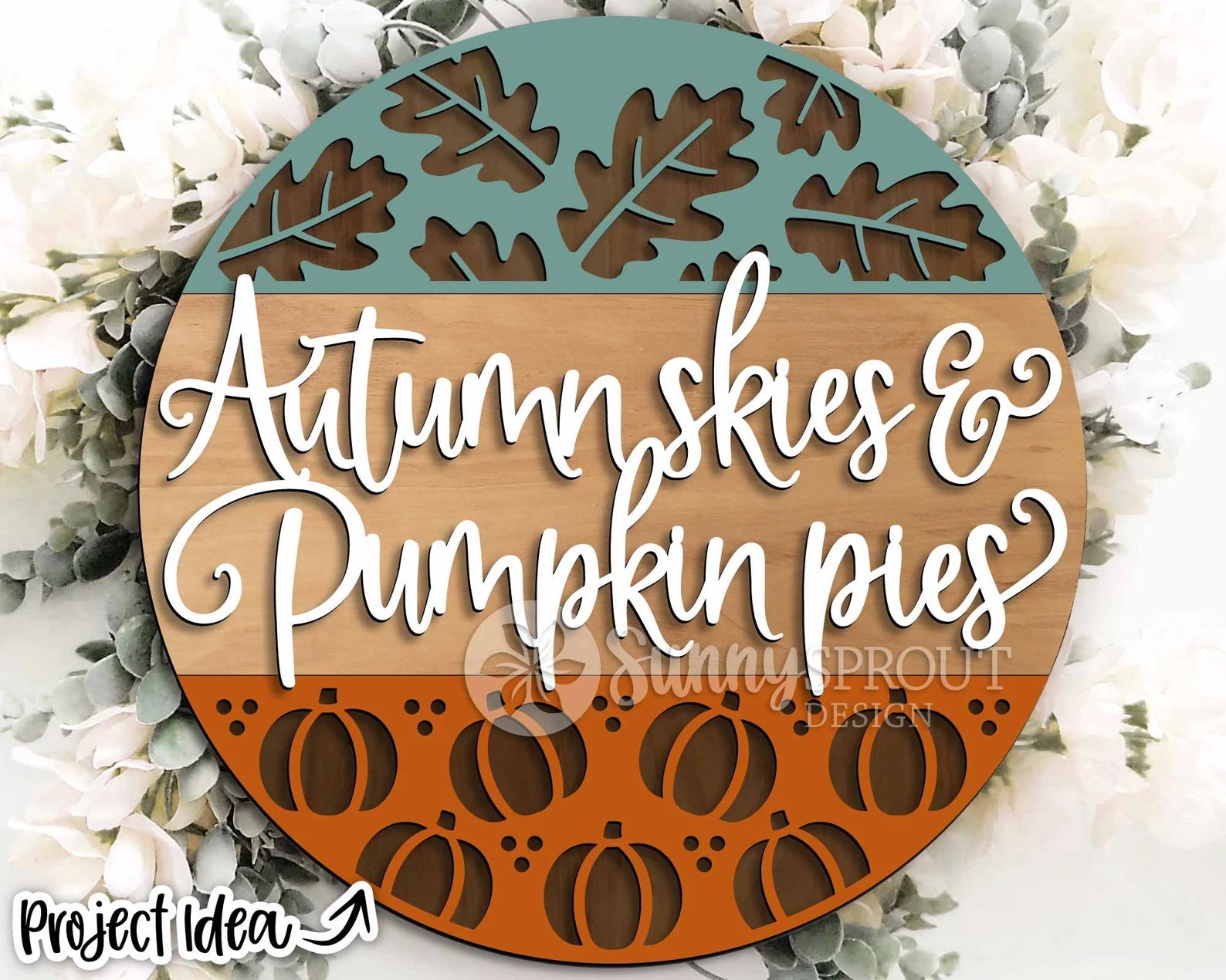 Autumn Skies & Pumkin Pies Round