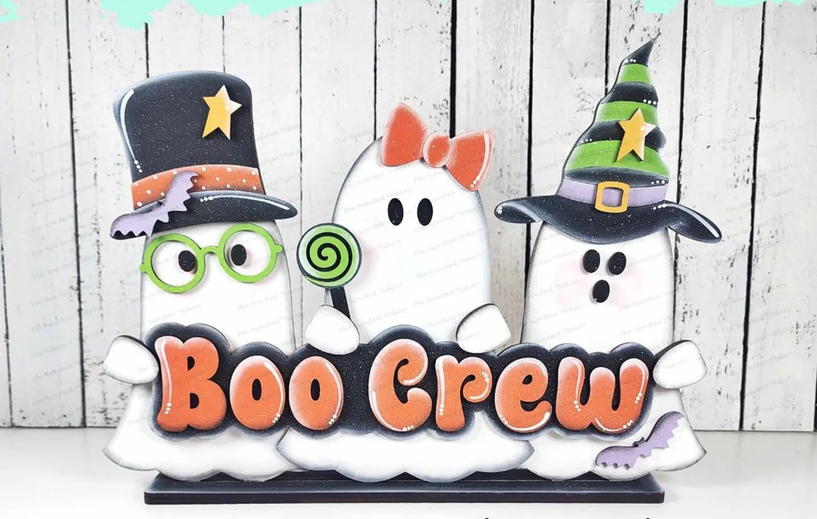 Boo Crew Silly Shelf Sitter- DIY Blank