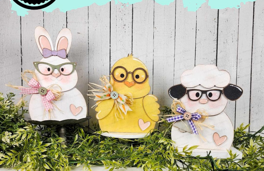 Easter Pals Trio- DIY Blank