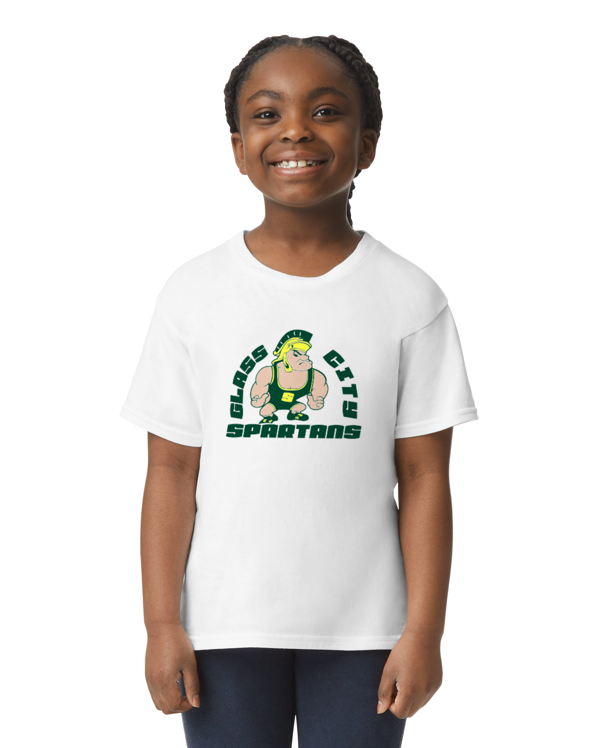 Glass City Spartans Youth Short Sleeve T-Shirt