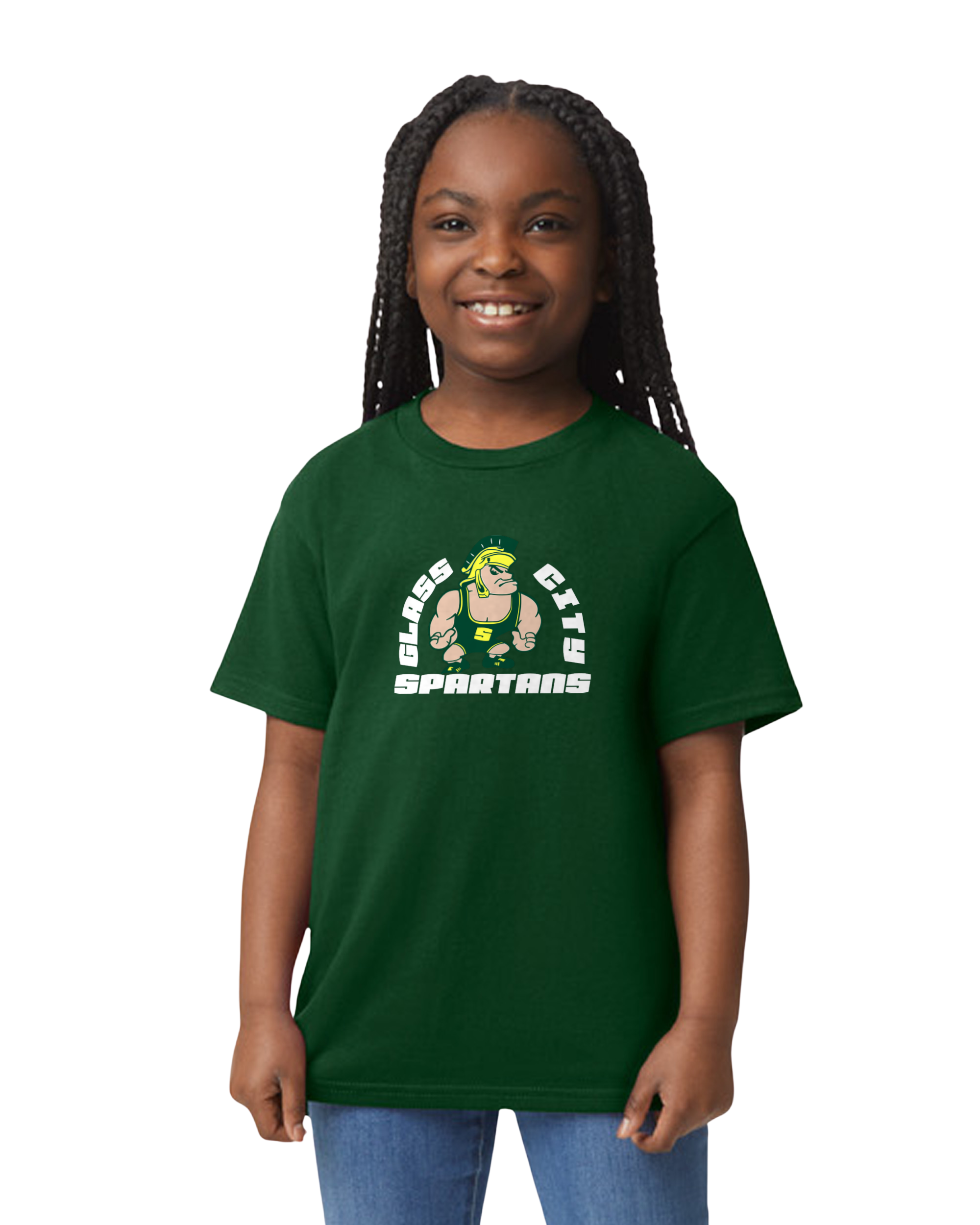 Glass City Spartans Youth Short Sleeve T-Shirt
