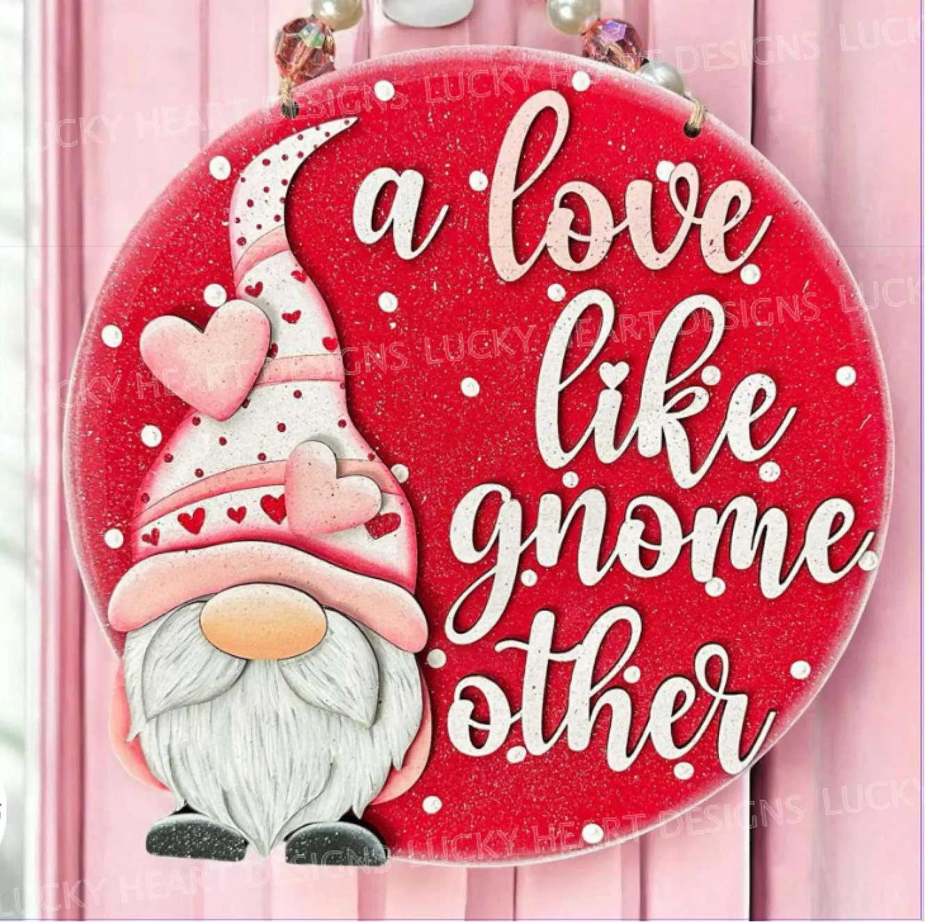 A Love Like Gnome Other Round- DIY Blank