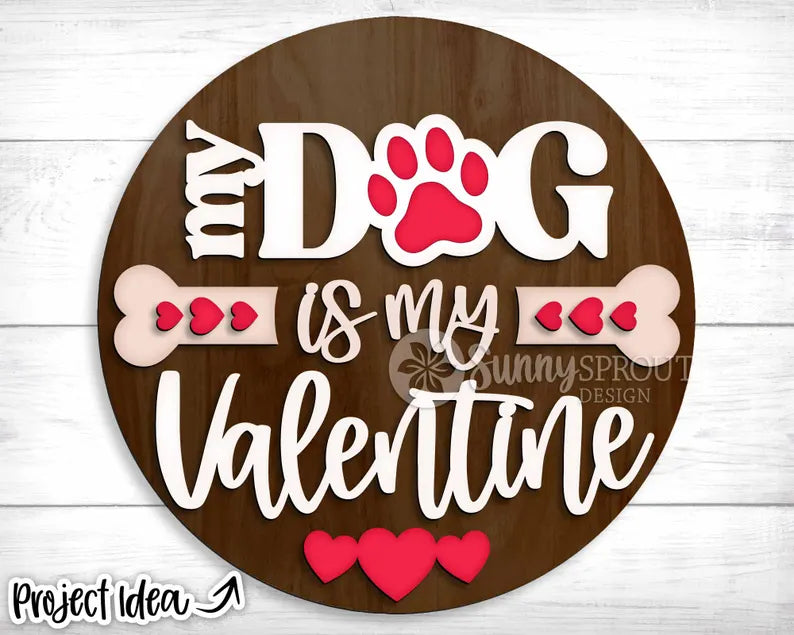 My Dog is my Valentine- Paint Party Kit